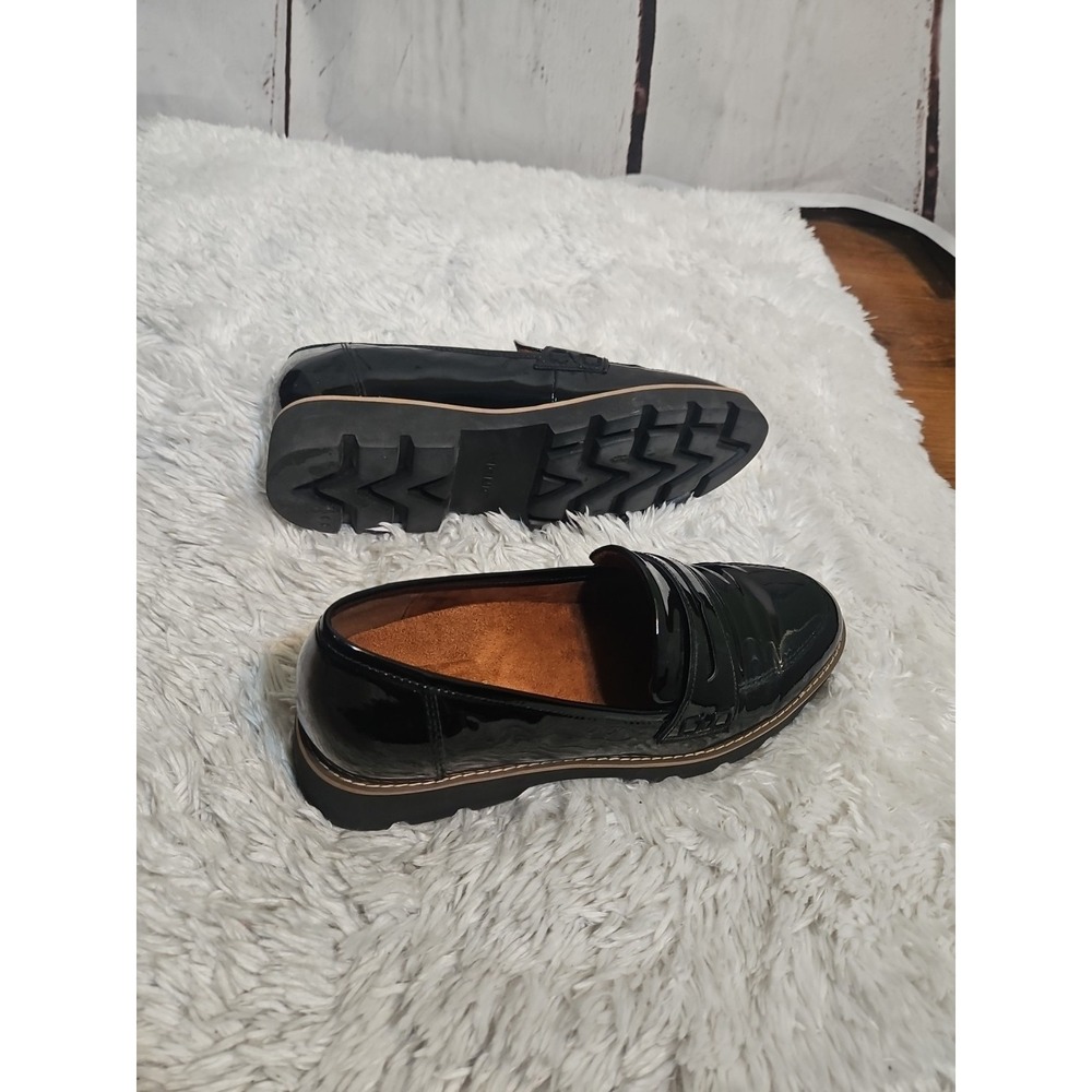 Vionic Cheryl Patent Leather Penny Loafers Black Shoes Women's EU 39 US 8 - Picture 7 of 10
